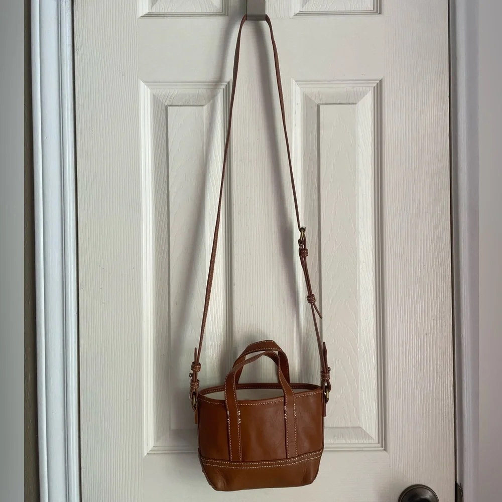 J.Crew Mini Montauk tote in leather - Picture 2 of 13